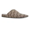 BB Monogram Rahat Terlikler “Bej Kahverengi” 653879W2I103020