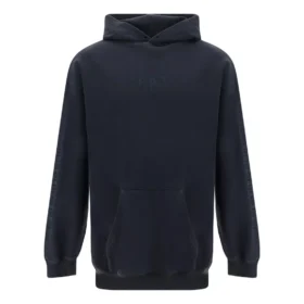 BB Orta Kesim Kapüşonlu Sweatshirt “Yıkanmış Siyah” 570811TMVG68190