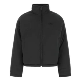 BB Paris Icon Çift Taraflı Puffer Ceket “Yıkanmış Siyah” 704507TMQ041055