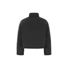BB Paris Icon Çift Taraflı Puffer Ceket “Yıkanmış Siyah” 704507TMQ041055