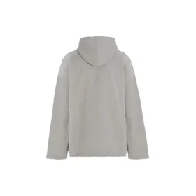 BB Pixel Print Kapüşonlu Sweatshirt “Gri” 661711TKVF68174