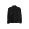 BB Spreyli Denim Ceket Geniş Kesim “Koyu Gri Beyaz” 678354TIWA21440