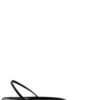 BB Square Knife Slingback topuklu ayakkabı “Black” 691740WAWNC1088