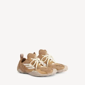 Bej/beyaz renkli kadın Monday Ultra Sneaker’ı