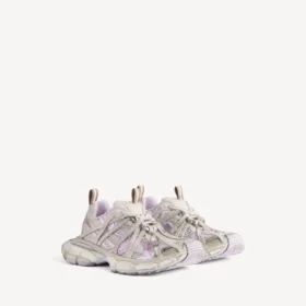 Bej/kahverengi/leylak rengi Kadın 3XL Extreme Laces B sneaker’ı