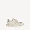 Bej renkli geri dönüştürülmüş tabanlı kadın Track sneaker’ı Bej renkli geri dönüştürülmüş tabanlı kadın Track sneaker’ı
