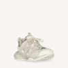 Bej renkli geri dönüştürülmüş tabanlı kadın Track sneaker’ı Bej renkli geri dönüştürülmüş tabanlı kadın Track sneaker’ı