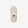 Bej renkli geri dönüştürülmüş tabanlı kadın Track sneaker’ı Bej renkli geri dönüştürülmüş tabanlı kadın Track sneaker’ı
