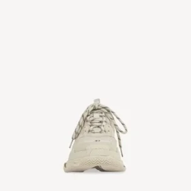 Bej renkli kadınlar için Triple S Sneaker’lar