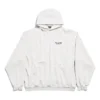 Beverly Hills Kapüşonlu Sweatshirt Oversized “Krem Siyah” 739024TQVS73307