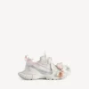 Beyaz/Açık Pembe renkli kadın 3XL bağcıklı Sneaker’lar