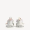 Beyaz/Açık Pembe renkli kadın 3XL bağcıklı Sneaker’lar