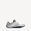 Beyaz/gri/gümüş/siyah/mavi renkli erkek Radar Gradient Lines sneaker’ı Beyaz/gri/gümüş/siyah/mavi renkli erkek Radar Gradient Lines sneaker’ı