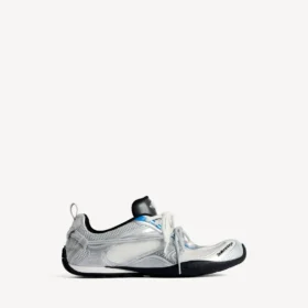 Beyaz/gri/gümüş/siyah/mavi renkli erkek Radar Gradient Lines sneaker’ı