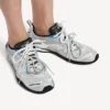 Beyaz/gri/gümüş/siyah/mavi renkli kadın Radar Gradient Lines Sneaker’lar Beyaz/gri/gümüş/siyah/mavi renkli kadın Radar Gradient Lines Sneaker’lar