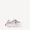 Beyaz/Kırmızı/Gri/Siyah renkli erkek Track sneaker’ı Beyaz/Kırmızı/Gri/Siyah renkli erkek Track sneaker’ı