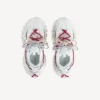 Beyaz/Kırmızı/Gri/Siyah renkli erkek Track sneaker’ı Beyaz/Kırmızı/Gri/Siyah renkli erkek Track sneaker’ı