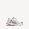 Beyaz/leylak/pembe renkli kadın Runner sneaker’ı Beyaz/leylak/pembe renkli kadın Runner sneaker’ı
