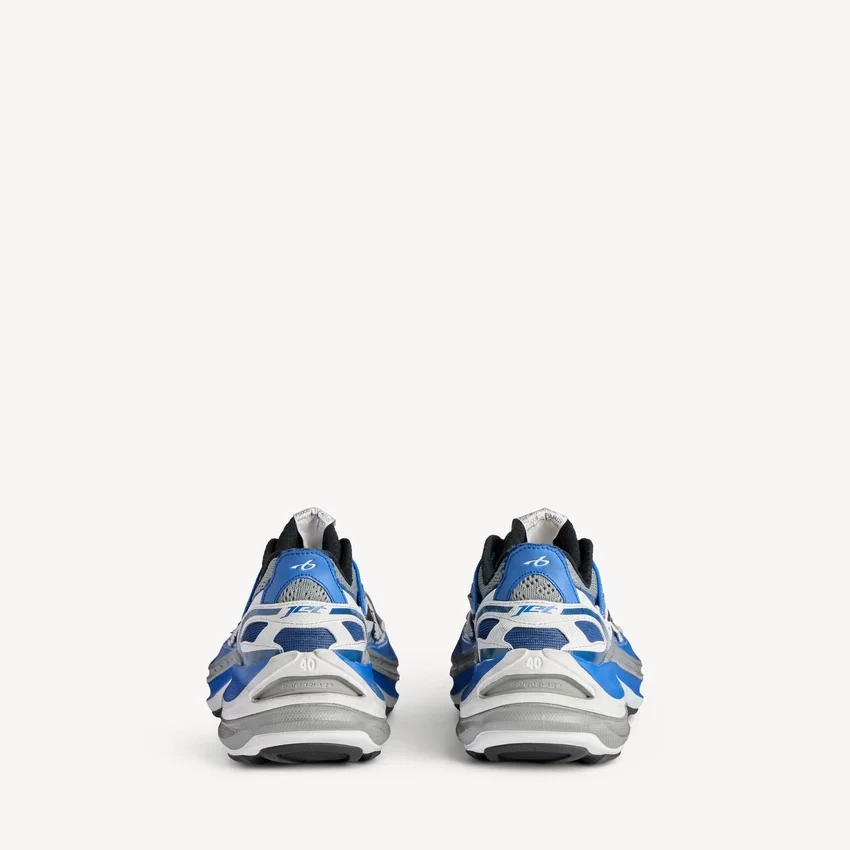 Beyaz/mavi/siyah renkli erkek jet Sneaker’ı Beyaz/mavi/siyah renkli erkek jet Sneaker’ı