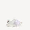 Beyaz/pembe renkli kadın Track fiyonklu Sneaker’lar Beyaz/pembe renkli kadın Track fiyonklu Sneaker’lar