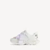 Beyaz/pembe renkli kadın Track fiyonklu Sneaker’lar Beyaz/pembe renkli kadın Track fiyonklu Sneaker’lar