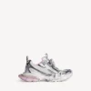 Beyaz/Pembe/Siyah renkli kadın 3XL jel şeffaf tabanlı Sneaker’lar Beyaz/Pembe/Siyah renkli kadın 3XL jel şeffaf tabanlı Sneaker’lar