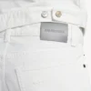 Beyaz renkli erkek slim fit kot pantolon Beyaz renkli erkek slim fit kot pantolon