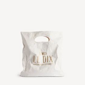 Beyaz renkli, katlanabilir Fragrance tote çanta