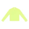Bisiklet Yaka Uzun Kollu Üst “Fluo Sarı” 704103TMVB77204