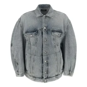 Bükümlü Kollu Denim Ceket “Blue Skies” 706654TDW144824