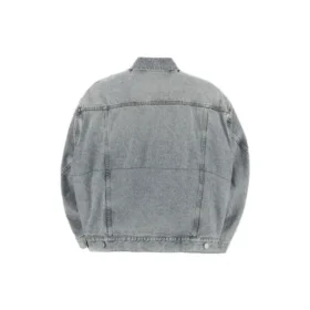 Bükümlü Kollu Denim Ceket “Blue Skies” 706654TDW144824