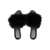Boudoir 70 mm Sandaletler “Black Feathers” 787447W0WMQ1000