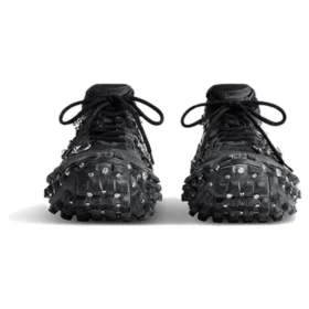 Bouncer Screw Sneaker’lar “Siyah File ve Naylon, Delikli” 685613W2RAG1081