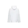 Bulanık Logolu Distress Kapüşonlu Sweatshirt “Beyaz” 661711TKVD69040