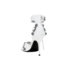 Cagole 110 mm Sandaletler “White Arena Lambskin” 743057WAD4E9081