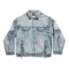 Cagole Oversized Ceket “Mavi” 764521TDW144016