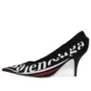 Campaign Logo Topuklu Ayakkabı “Siyah” 495777W06001091