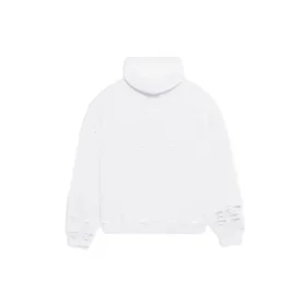 Caps Destroyed Kapüşonlu Sweatshirt “Beyaz” 659403TKVB69040 Caps Destroyed Kapüşonlu Sweatshirt “Beyaz” 659403TKVB69040