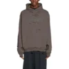 Caps Destroyed Kapüşonlu Sweatshirt “Tan” 659403TKVB67185