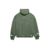 Caps Destroyed Kapüşonlu Sweatshirt “Yeşil” 659403TKVB63011