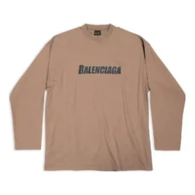 Caps Oversized Uzun Kollu Tişört “Haki” 681046TNVL17761