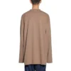 Caps Oversized Uzun Kollu Tişört “Haki” 681046TNVL17761