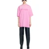 Caps Tişört Boxy Fit “Pembe” 651795TNVL15700