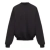 Care Label Bisiklet Yaka Sweatshirt “Siyah” 724511TNVL61070