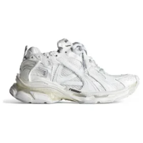 Cargo Sneaker’lar “Açık Bej Mikrofiber ve File” 772774W3RMU9000