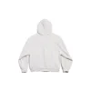 Champs-elysees Tam Fermuarlı Kapüşonlu Sweatshirt Normal Kesim “Beyaz” 803264TRVM99016