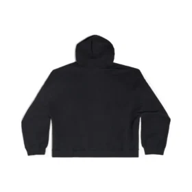 Cities Paris Geniş Kesim Kapüşonlu Sweatshirt “Siyah” 674986TLVL81069