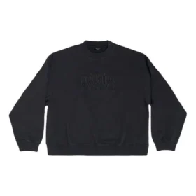 Cities Paris İşlemeli Logo Sweatshirt “Siyah” 697869TLVL81000