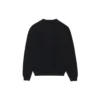 City Paris Bisiklet Yaka Sweatshirt “Siyah Beyaz” 676629TLVL81070