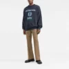 College Crest Bisiklet Yaka Sweatshirt “Navy” 696226T32394640